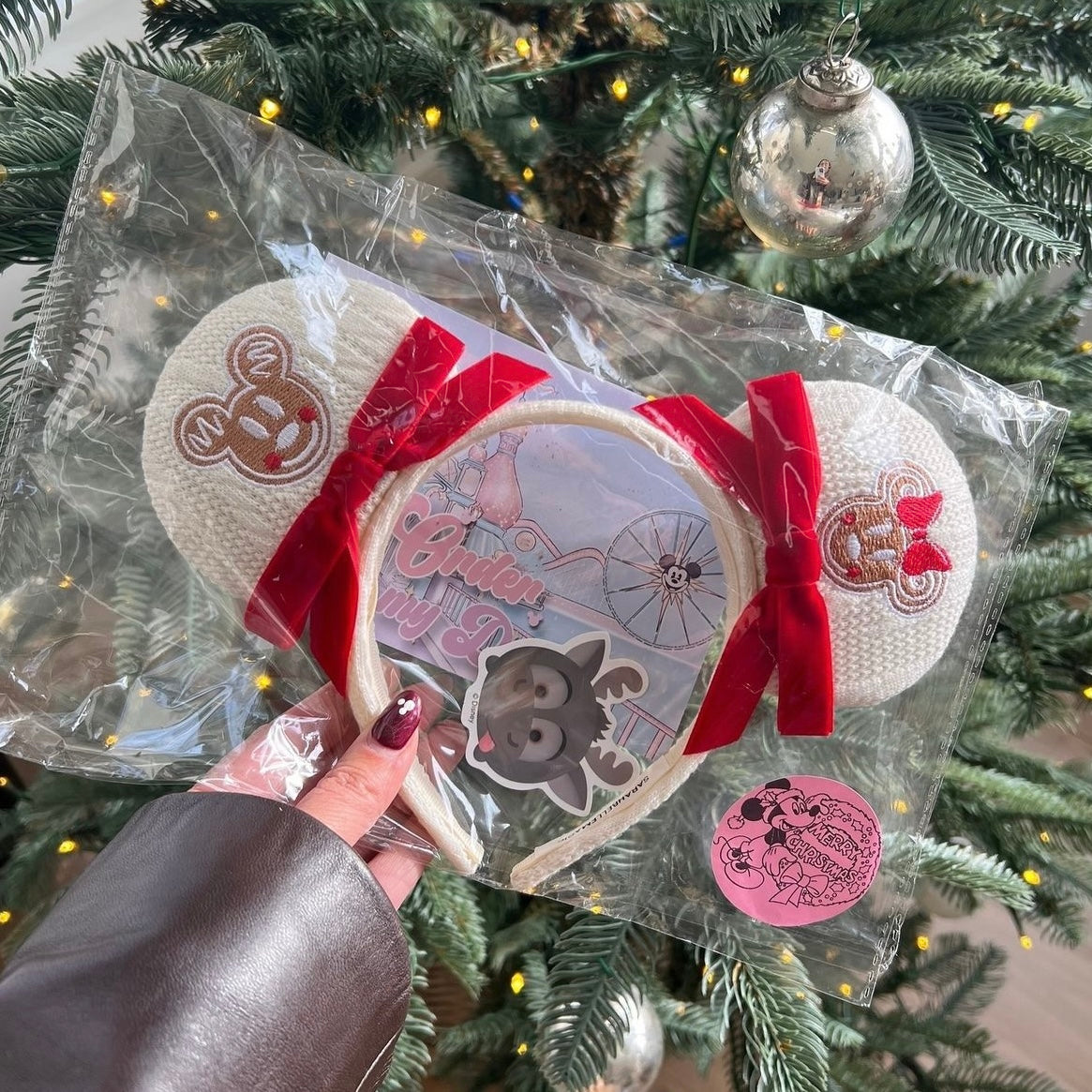 Mick & Min Mouse Gingerbread Ears (Pre-Order)