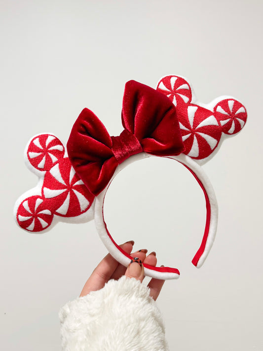 Peppermint Candy Swirl Ears (Pre-Order)