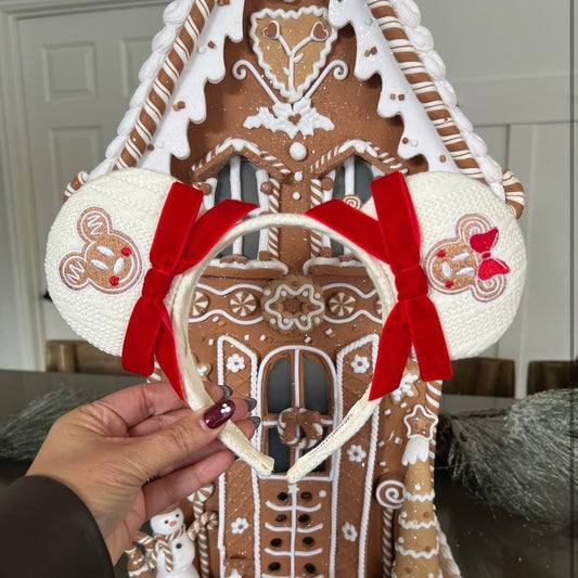 Mick & Min Mouse Gingerbread Ears (Pre-Order)